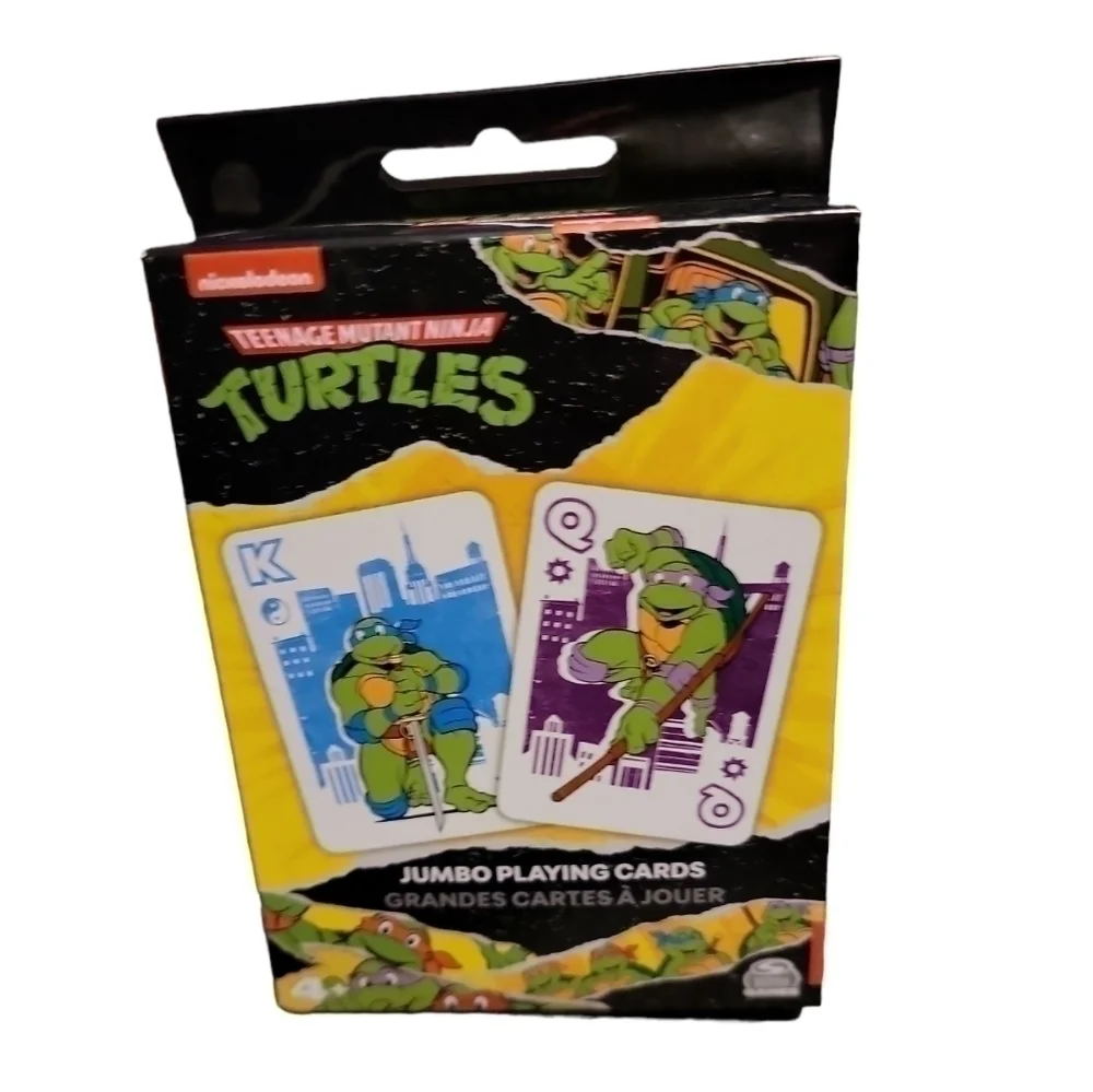 Teenage Mutant Ninja Turtles Jumbo Playing Cards NEW